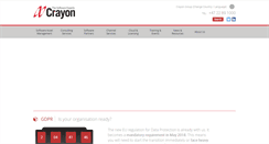 Desktop Screenshot of crayon.com